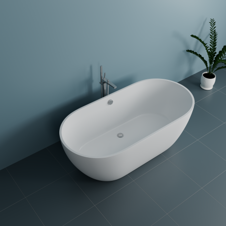 Ванна из литьевого мрамора Delice Olivia 1650х800