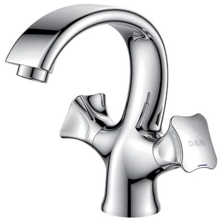 Смеситель для раковины D&K Grimm Hessen DA1382101 Хром, артикул DA1382101