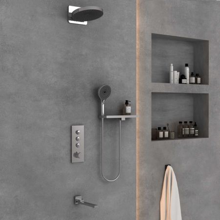 Душевой комплект Inspire VSFW-433TI2RCH встраиваемый, хром, артикул VSFW-433TI2RCH