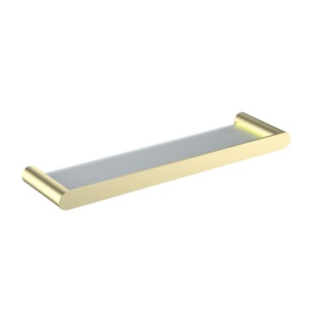 Полка стеклянная Timo Saona золото матовое (13072/17), артикул 13072/17