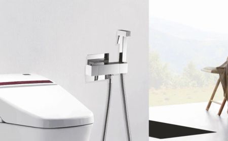 Гигиенический душ с термостатом Rose R965, хром