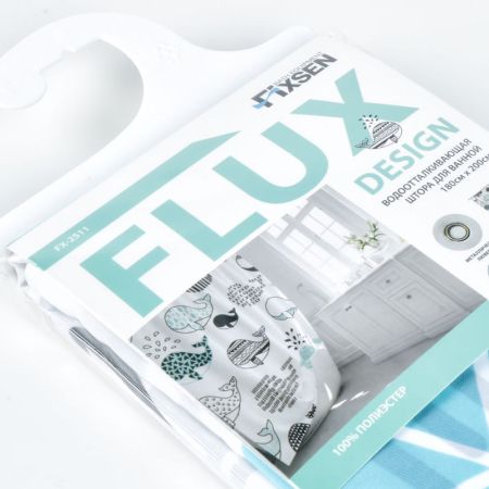 Штора для ванной комнаты FIXSEN DESIGN FX-2511, разноцветный, артикул FX-2511