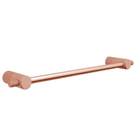 BERTOCCI Easy Полотенцедержатель с бумагодержателем 49 см, отделка "медовые соты",левая версия,цвет розовое золото Снято с пр-ва, артикул 130 2984 5500
