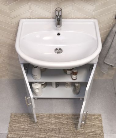 Тумба под раковину напольная VIGO Grand tn.GRA.BAL.55.2D, 55 см, артикул tn.GRA.BAL.55.2D