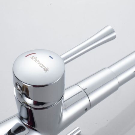 Смеситель для кухни с подключением фильтра Shevanik S428, хром, артикул S428