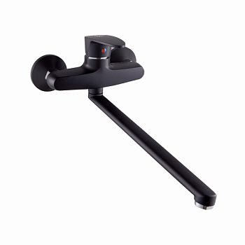 Смеситель для кухни Plstart PL4605-7, чёрный