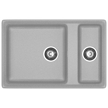 Кухонная мойка GranFest LEVEL 760K, серый