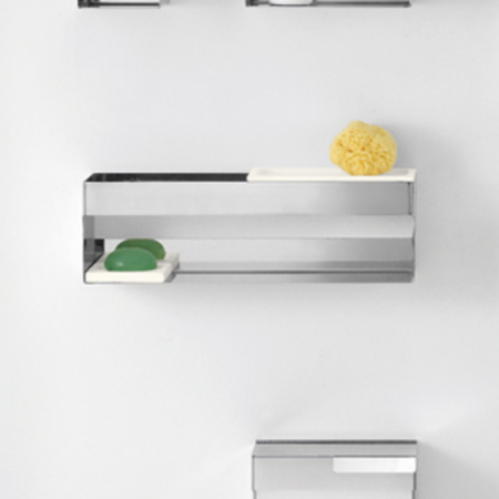 Agape 369 Полочка для аксессуаров, 36см, цвет: глянец, артикул A369205A