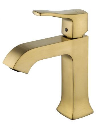 Смеситель для раковины WONZON & WOGHAND FLEX, Брашированное золото (WW-88018072-BG)