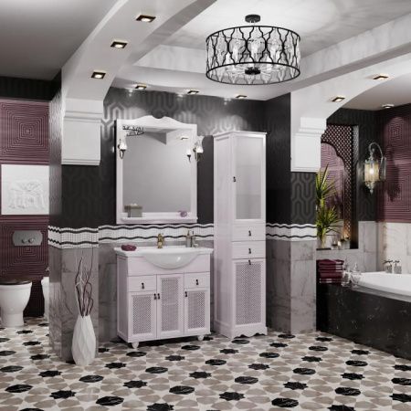 Тумба с раковиной Тибет 85 Opadiris Беленый бук Тумба с раковиной Тибет 85 Opadiris Беленый бук