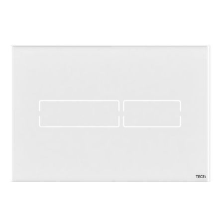 TECElux mini. Электронная панель смыва, стекло, белая, артикул 9240960