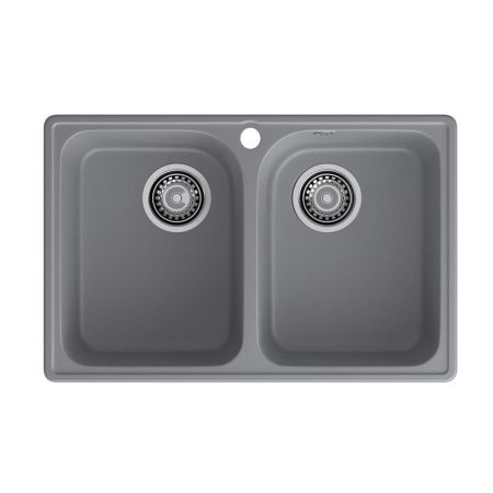 Кухонная мойка GranFest QUARZ 15, темно-серый, артикул 15 темно-серый