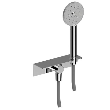 Bongio GIO3 душевой комплект, с ручным душем и полочкой, , цвет: хром, артикул 81832CR00