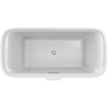 E6D034-00 ванна ELITE отдельностоящая, из мат. Flight, слив-перелив в комплекте /180 x 85/ (белый)