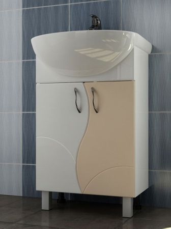 Тумба под раковину Vigo Alessandro 55 Белая, артикул А-0-550В(Уют)