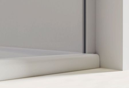 Душевая дверь Extra VDP-1E8090CL, 800/900, хром, стекло прозрачное, артикул VDP-1E8090CL