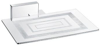 Мыльница AN001, цвет хром