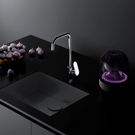 F8006000 Like, смеситель для кухни G-образный излив, хром, шт., артикул F8006000