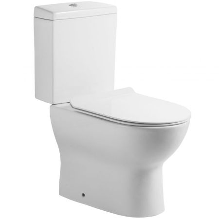 Унитаз компакт Orange C04-000W с бачком и сиденьем Микролифт, артикул C04-000W