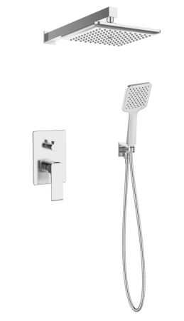 Душевая система скрытого монтажа 6в1 Squared Chrome, артикул: 6in1 SQ ESKO, артикул 6in1 SQ