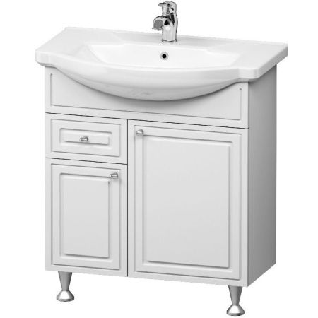 Тумба с раковиной Damixa RedBlu Palace One 75 M41-FSX0753WG-WCC075 Белая