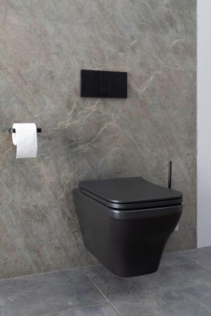 Чаша подвесного унитаза Allen Brau Infinity 4.21011.31 черный матовый, артикул 4.21011.31