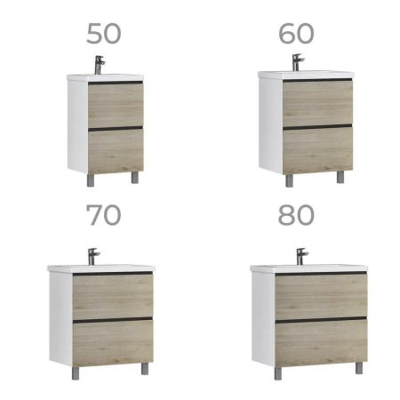 Тумба под раковину напольная VIGO Cross 447, 60 см, артикул 447