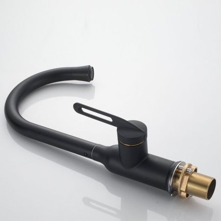 Смеситель для кухни Raffine F103H, черный, артикул F103H