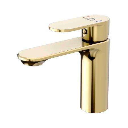 Смеситель для раковины FASHUN A1085-35, золото