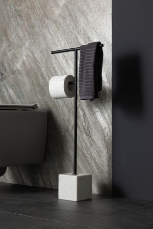 Держатель туалетной бумаги Allen Brau Priority 6.31FT1-31 черный матовый, артикул 6.31FT1-31