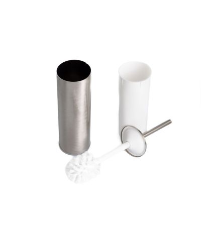 Stil Haus Hashi, напольный металлический ёрш, цвет никель сатин, артикул 010(36)