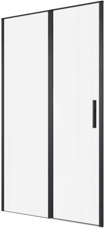 Душевая дверь Allen Brau Priority 120 3.31033.BBA черный браш, артикул 3.31033.BBA