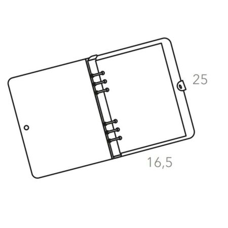 ADJ Блокнот А5, 16,5x25 см., цвет: небесный/эвкалипт, артикул 1625.50/60