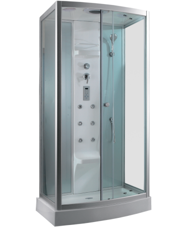 Душевая кабина Timo Lux 95x110 TL-1501 с гидромассажем, артикул TL-1501