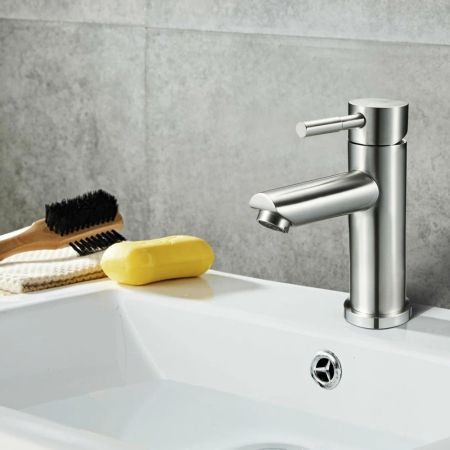 Смеситель для раковины Maretti Project-S PS32RF19, сатин, артикул PS32RF19