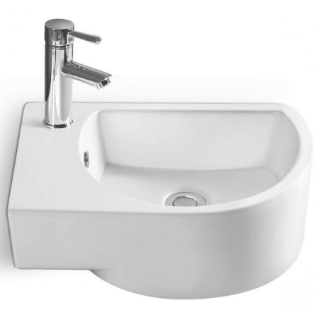 Раковина SantiLine 41 SL-2015R Белая, артикул SL-2015R