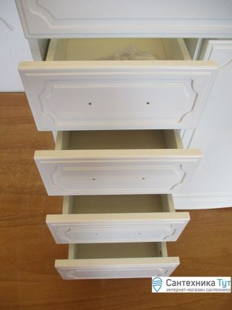 Тумба под раковину Бриклаер Лаура 90 R Белая