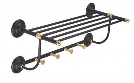 Полотенцедержатель с крючками ART&MAX SOPHIA AM-2151, артикул AM-2151-Cr