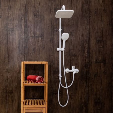 Душевая система Orange Aristo M19-944w Белая Душевая система Orange Aristo M19-944w Белая