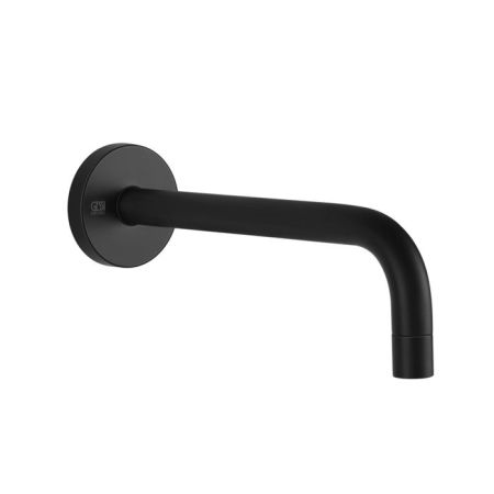 Gessi Emporio Via tortona Настенный излив длинный, цвет: Black XL, артикул 38783#299