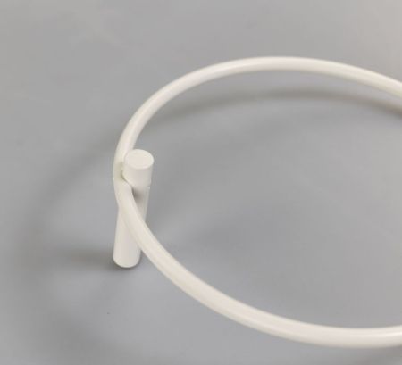 Stil Haus Hashi, полотенцедержатель - кольцо, цвет белый матовый, артикул HS07(24)