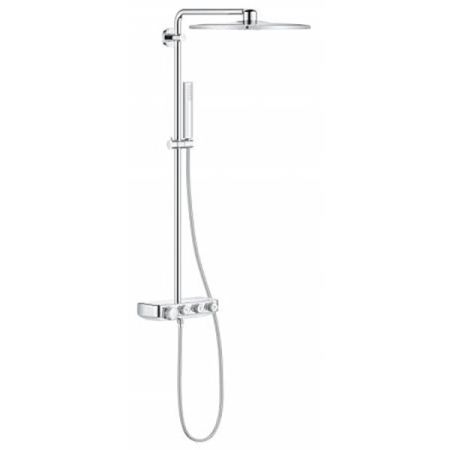 Душевая система GROHE EUPHORIA SMARTCONTROL 26508000 (хром, металл/пластик, 175-см, квадратная), шт, артикул 26508000