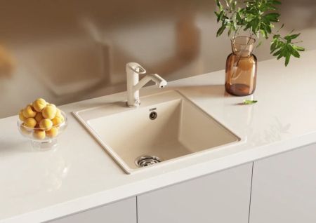 Кухонная мойка Ulgran Quartz Forte 460-03, десерт, артикул Forte 460-03