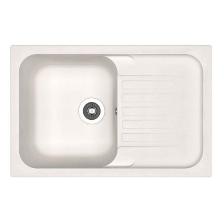 Кухонная мойка Dr. Gans АДЕЛЬ 25.090.C0780.401, белый, артикул 25.090.C0780.401