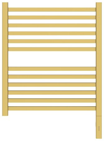 Полотенцесушитель электрический "МОДУС 3.0" 600х500 / МЭМ правый (Матовое золото)