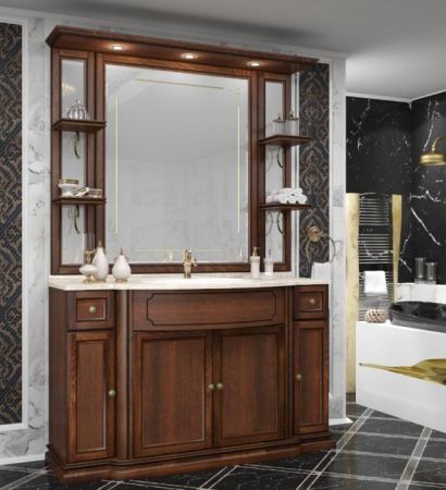 Пенал Корсо Оро правый Opadiris Светлый орех