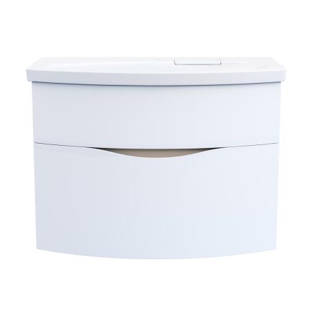 Тумба RIVA 80 см, белая матовая, артикул RV.80\WHT.M