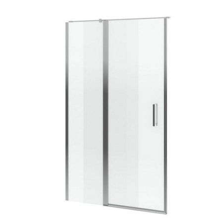 Душевая дверь со стенкой EXCELLENT Mazo 100 см (хром), артикул KAEX.3025.1S.1000.LP + KAEX.3025.1D.0650.LP
