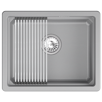 Кухонная мойка GRANULA кварц (5501iU, АЛЮМИНИУМ)