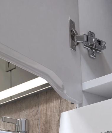 Шкаф под стиральную машину VIGO Grani белый, 64 см